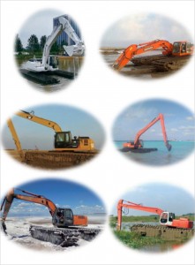 Amphibious Excavator for Sale | Float Track Manufacturer