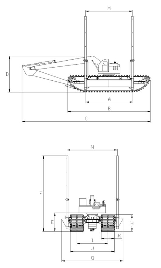Amphibious Excavator | Floating Excavator Manufacturer